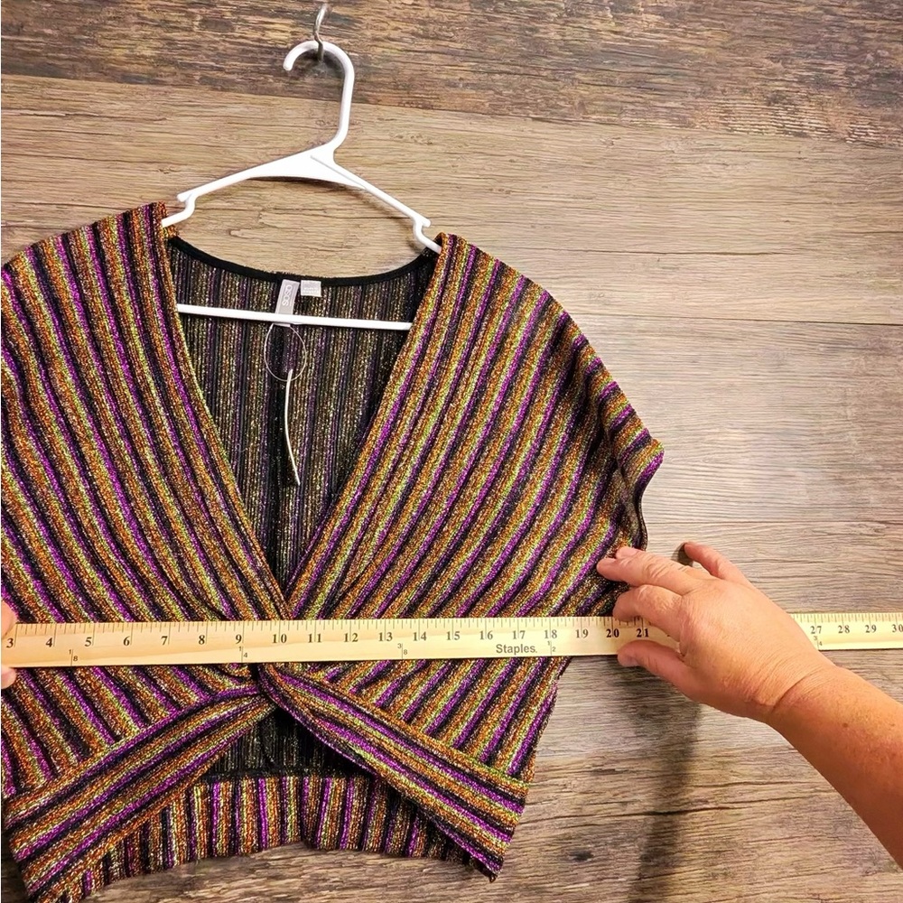 ASOS Multicolor Striped Crop Top - Picture 8 of 12